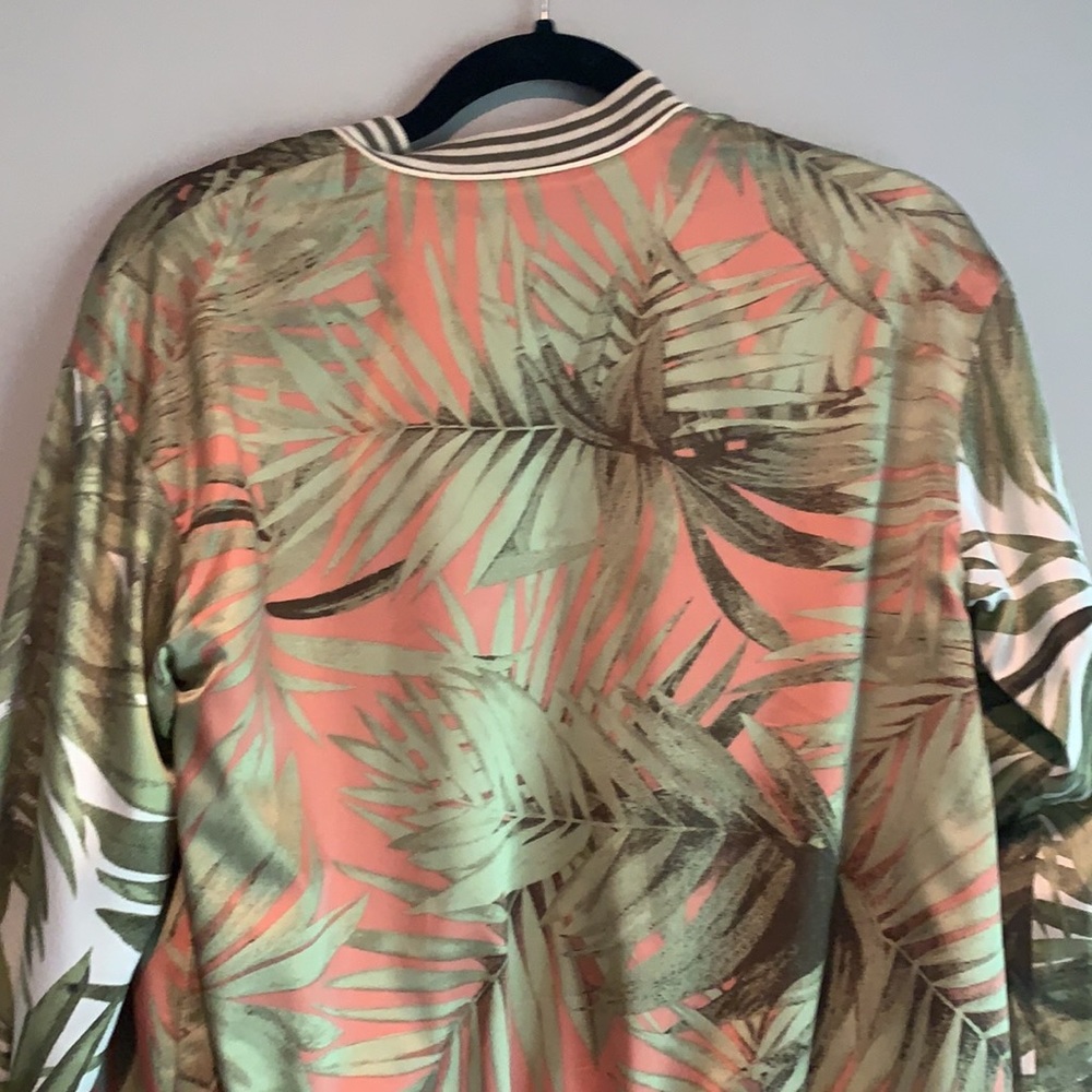 Scotch & Soda sateen palm print bomber - Picture 2 of 6
